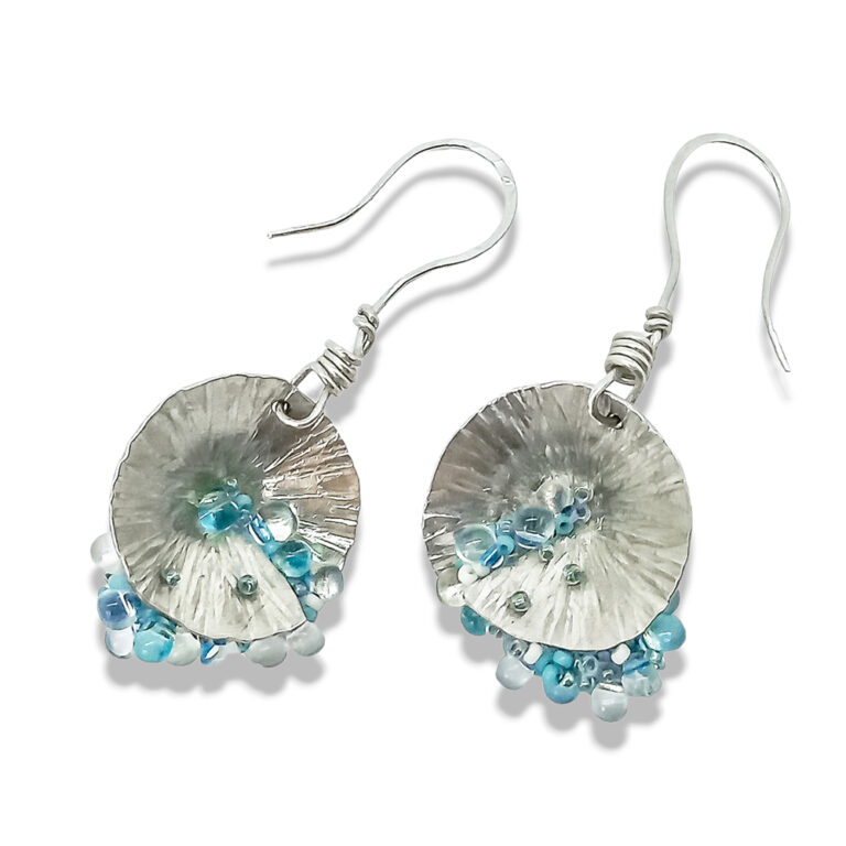 silver earrings - jewellery
